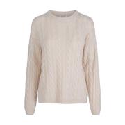 Ecry Haust Cable Pullover Knitted