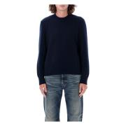 Navy Strikkevarer Pullover Aw24