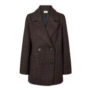 Elegant Joan Blazer Jakke Check