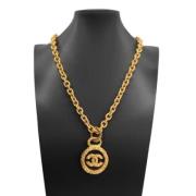 Pre-owned Metal chanel-jewelry