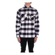 Svart Button-Up Skjorte