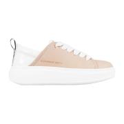 Beige Vegan Sneakers for Kvinner