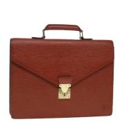 Pre-owned Leather briefcases