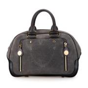 Pre-owned Suede handbags