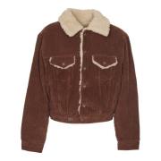 Sherpa Corduroy Trucker Jacket