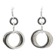 Pre-owned White Gold earrings