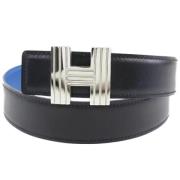 Pre-owned Leather belts