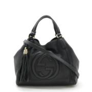 Pre-owned Leather gucci-bags