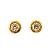 Pre-owned Yellow Gold earrings