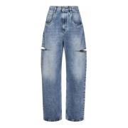 Blå Jeans for Kvinner Ss24