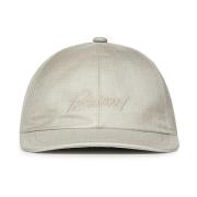 Beige Baseball Cap Elegant Stil