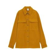 Velvet Chandler Overshirt i Oker