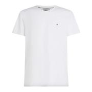 Klassisk Hvit Essential Regular Fit Tee