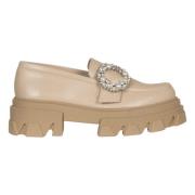 Crystal Chunky Loafers