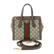 Pre-owned Canvas gucci-bags