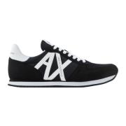 Svart-Hvit Xux017 Sneakers