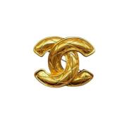 Pre-owned Metal chanel-jewelry