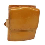 Pre-owned Leather wallets