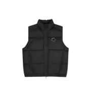 Sort Puffer Vest for Weekendstil