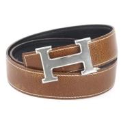 Pre-owned Leather belts