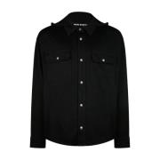 Klassisk Logo Hettegenser Overshirt