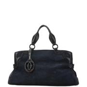 Pre-owned Suede handbags