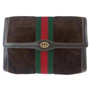 Pre-owned Leather clutches