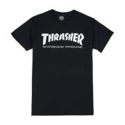 Skatemag Tee Herre T-skjorte Svart/Hvit