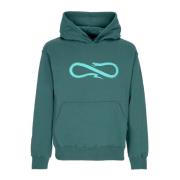 Grønn Logo Hoodie