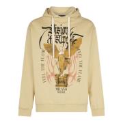 Gotiske Flammer Lettvekts Hoodie