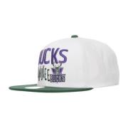 Milwaukee Bucks Flat Skygge Snapback Lue