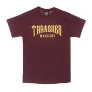 Maroon Logo Tee Kortermet T-skjorte