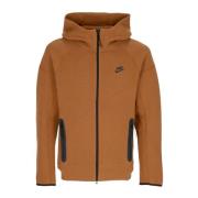 Tech Fleece Zip Hoodie Lt British Tan/Black