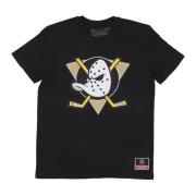 Anaheim Ducks Logo Tee Svart