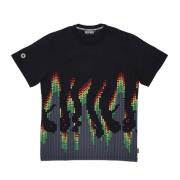 Svart Sound Wave Tee Herre T-skjorte