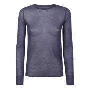 Blå Micromodal Cashmere T-skjorter og Polos