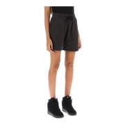 Svette shorts i falmet fransk terry