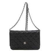 Pre-owned Leather chanel-bags