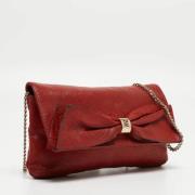 Pre-owned Leather clutches