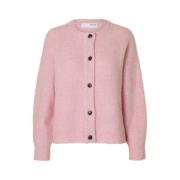 Myk Strikk Mauve Cardigan