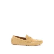 Nubuck Loafers med Gancini-detalj