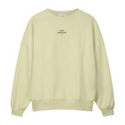 Hvit Jade Logo Sweatshirt