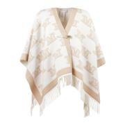 Stilig Vanilla Cape Wrap Poncho