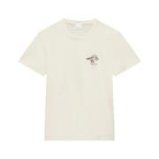 Brodert Logo Crew Neck T-skjorte