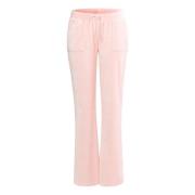 Caisa Low Rise Pants Candy Pink