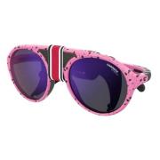 Rosa acetat unisex solbrille