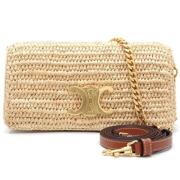 Pre-owned Raffia shoulder-bags