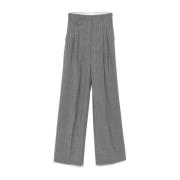 Pinstripe Wide Leg Bukser