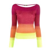 Rosa Lurex Degrade Sweater