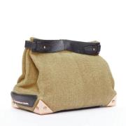 Pre-owned Canvas clutches